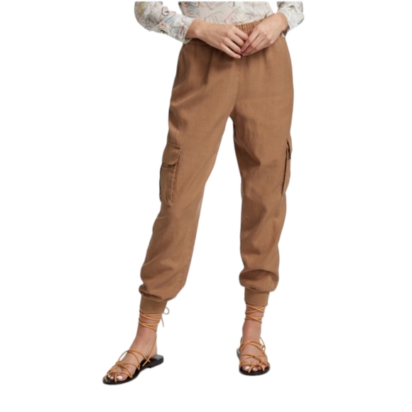 Alice + Olivia Brown Joggers - Picture 1 of 10